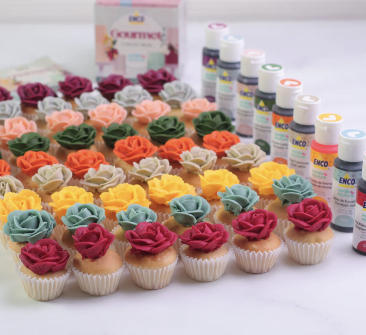 KIT GOURMET 9 COLORES ENCO5