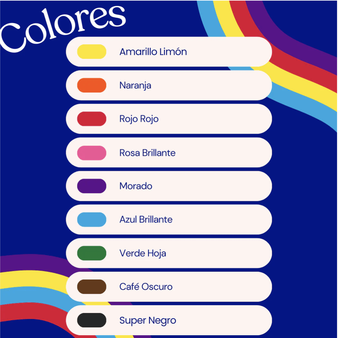 KIT BÁSICOS 9 COLORES 40G ENCO2