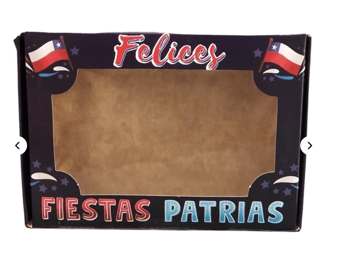 CAJA 6 ALFAJORES FIESTAS PATRIAS AZUL1