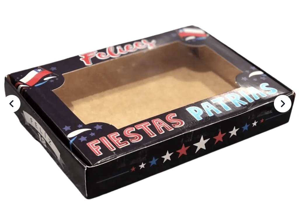 CAJA 6 ALFAJORES FIESTAS PATRIAS AZUL2