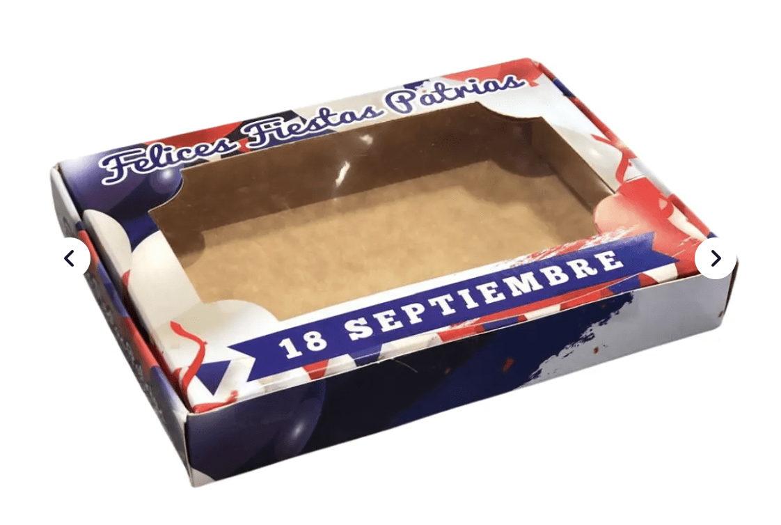 CAJA 6 ALFAJORES FIESTAS PATRIAS TRICOLOR3