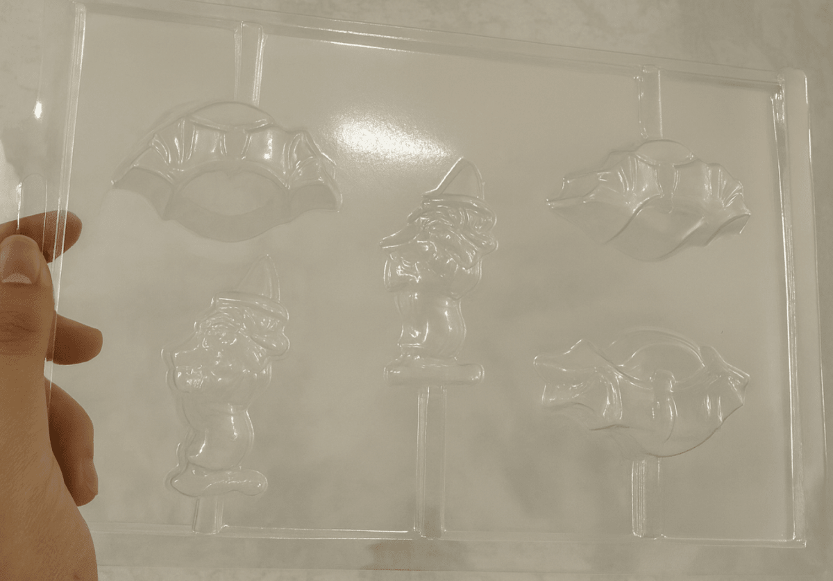 MOLDE SIMPLE MURCIELAGO Y BRUJO HALLOWEEN2