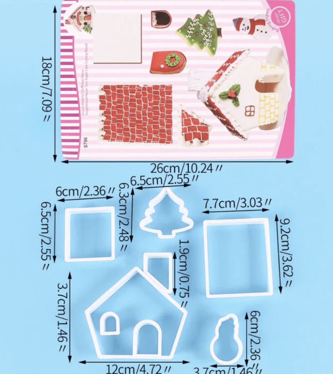 CASA DE JENGIBRE PLASTICA NAVIDAD2