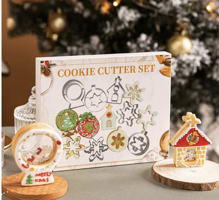 CORTADORES DE GALLETA NAVIDAD - GALLETA VIDRIO1