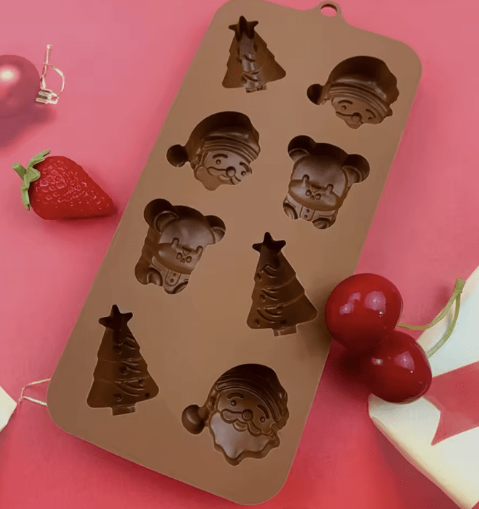 MOLDE DE SILICONA NAVIDAD 464052