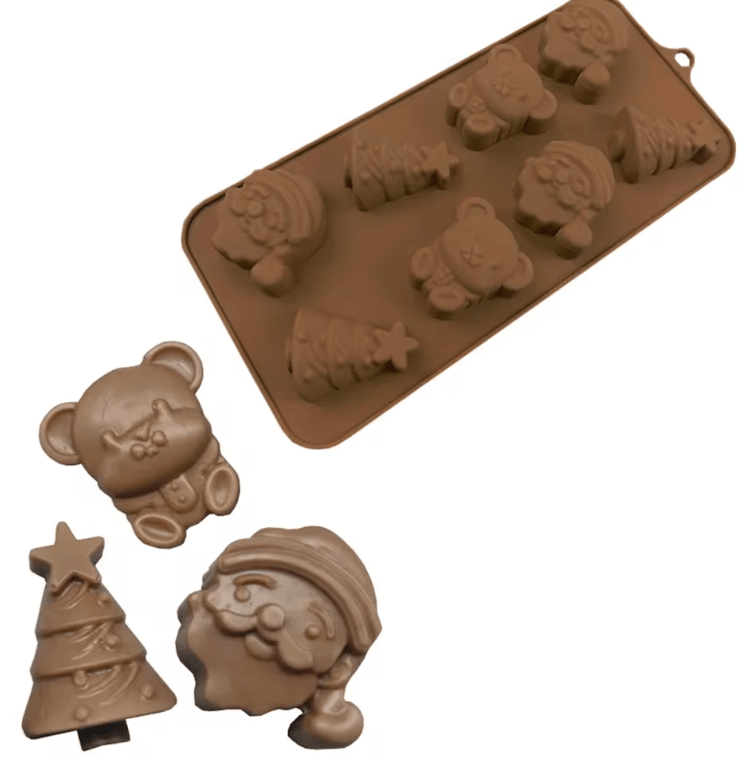 MOLDE DE SILICONA NAVIDAD 464053