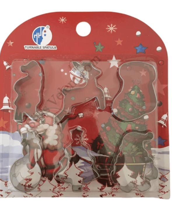 CORTADOR DE GALLETAS 10 PIEZAS NAVIDAD1