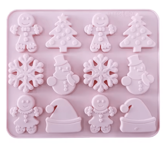 MOLDE DE NAVIDAD SILICONA 465943