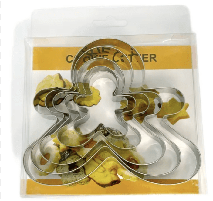 CORTADOR GALLETAS 5PCS NAVIDAD 420401