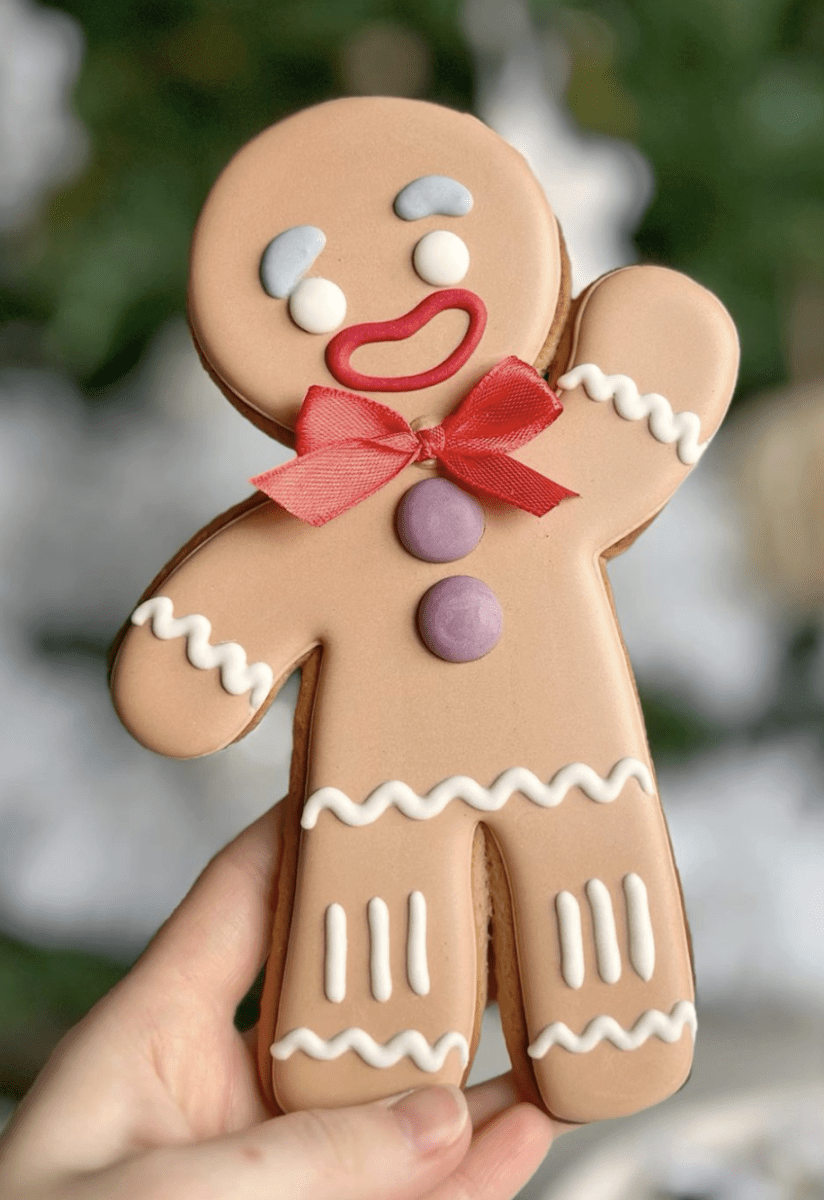 CORTADOR DE GALLETA NAVIDAD 12 CM MUÑECO DE JENGIBRE1