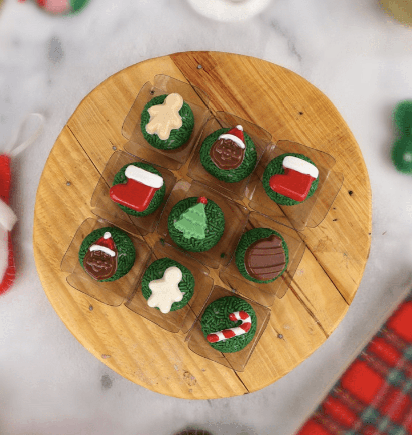 MOLDE SIMPLE - MINI APLIQUES NAVIDEÑOS2