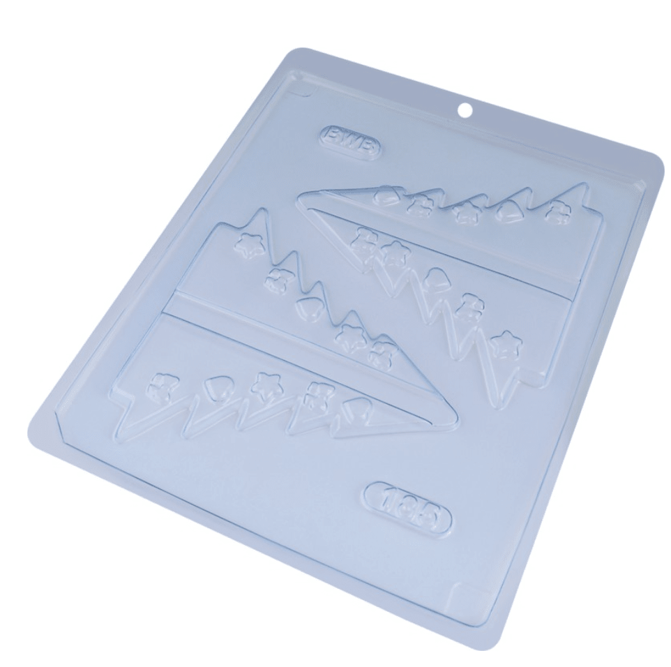 MOLDE SIMPLE - ARBOL DE NAVIDAD 3D1