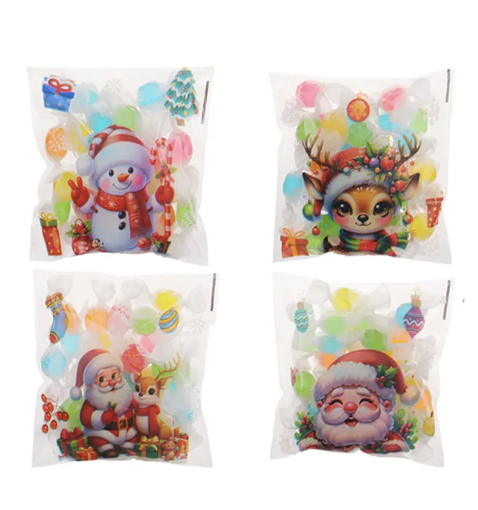 BOLSA NAVIDAD VARIADA 10X13 / 12 UNIDADES1