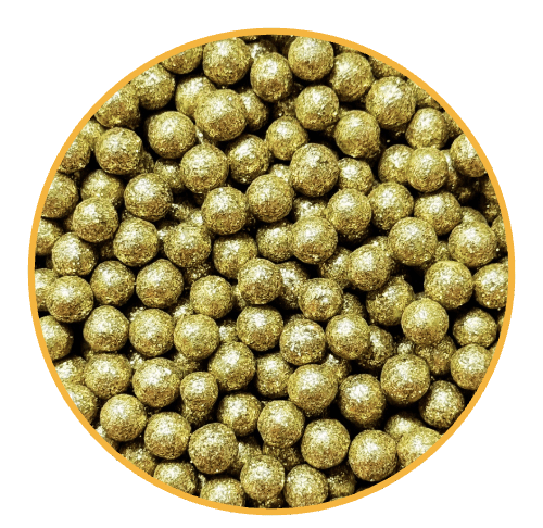 PERLA DIAMANTADA MEDIANA 50 GR - ORO1