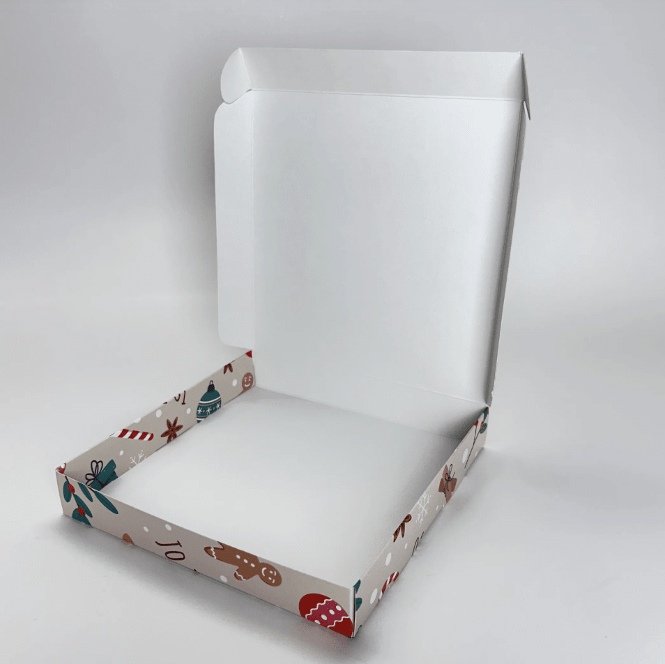 CAJA NAVIDAD 19x19x3 / 9 ALFAJORES CAFE2