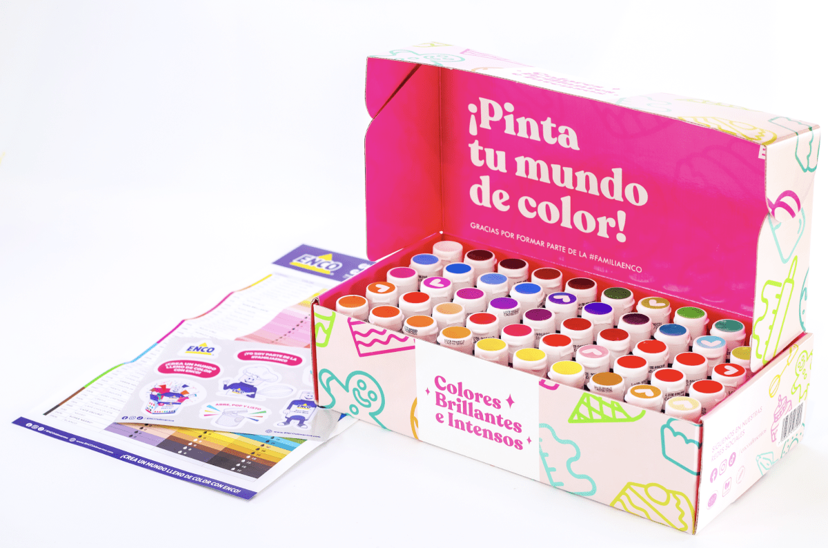 KIT 50 COLORES EN GEL (40G)1