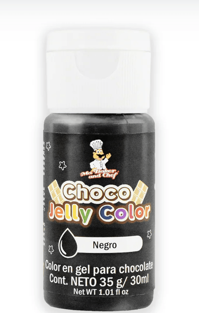 CHOCO JELLY COLOR NEGRO GEL PARA CHOCOLATE 35 G1