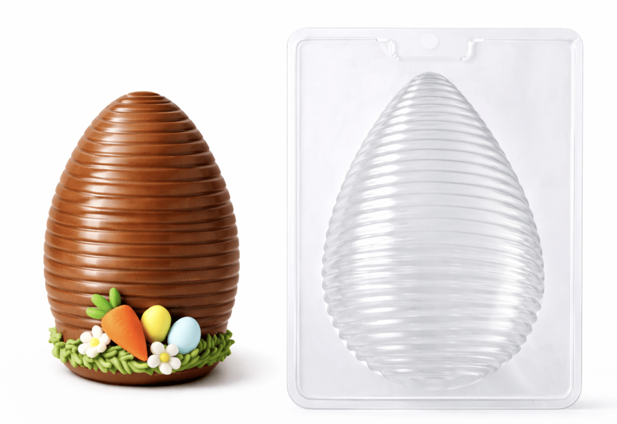 MOLDE N°523 HUEVO LINEAS CHOC. - PASCUA1