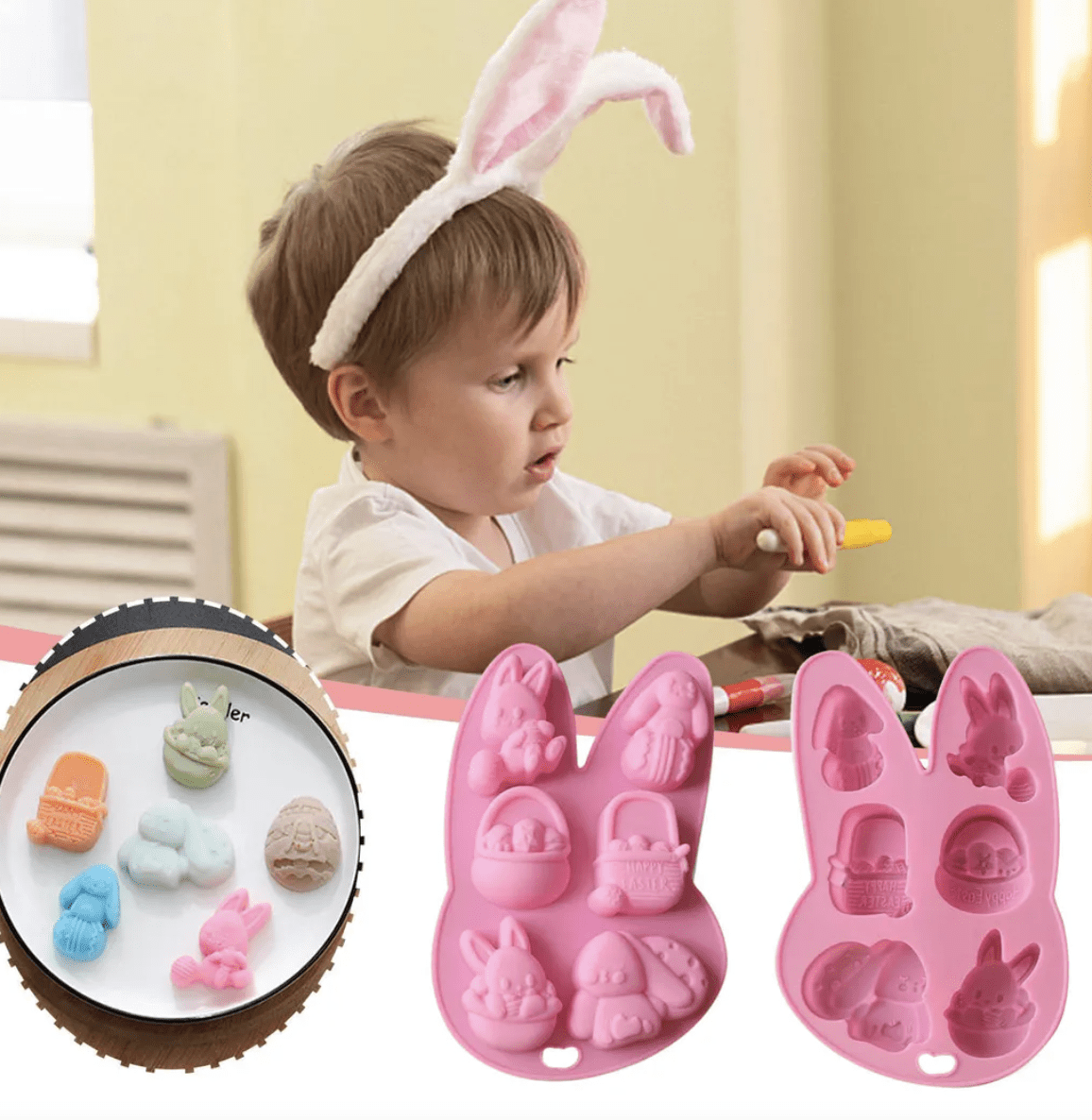 MOLDE DE CONEJO PASCUA - 524803