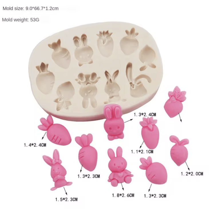 MOLDE DE FONDANT PASCUA 370762