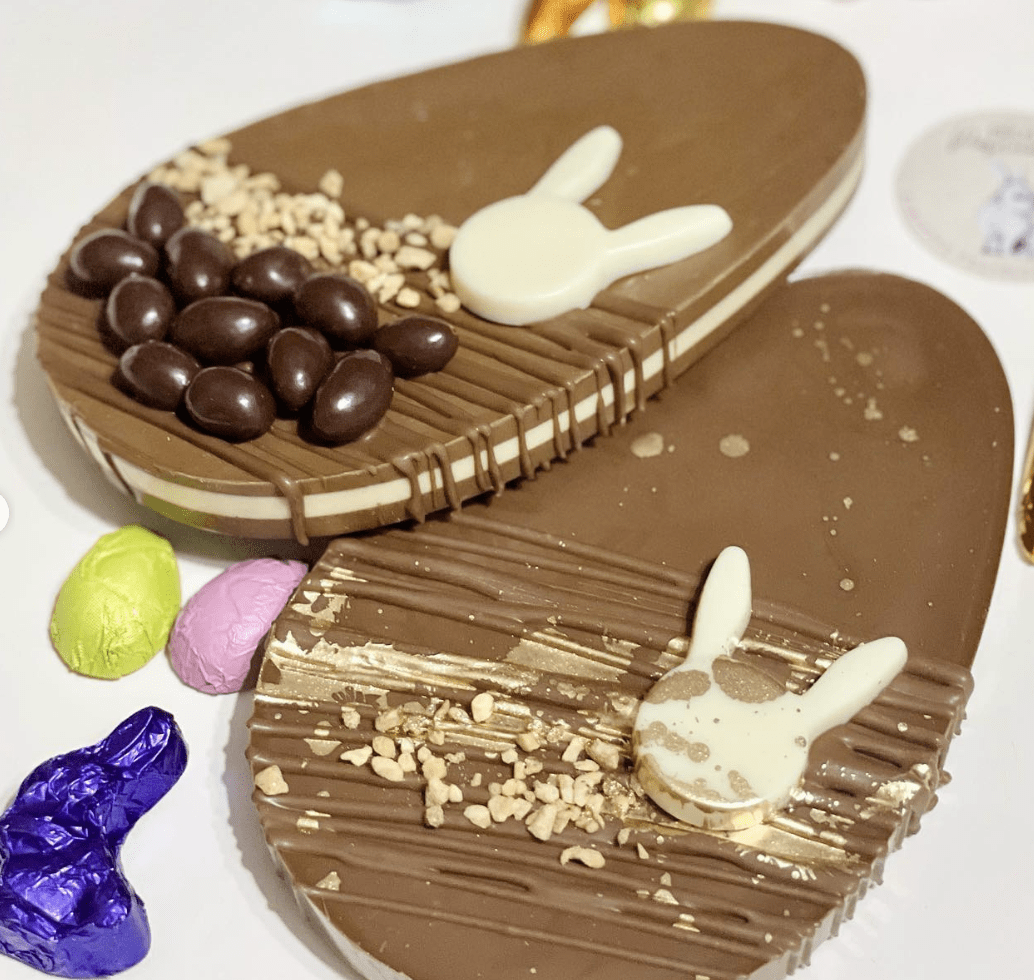 MOLDE HUEVO PLANO CHOC. GRANDE 1 UND2