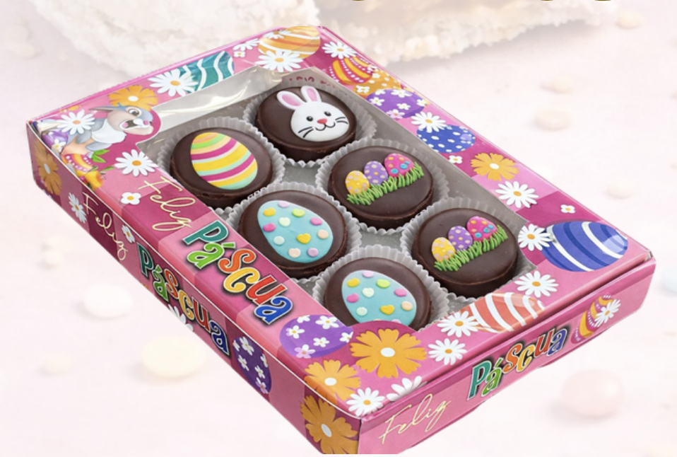 CAJA 6 ALFAJOR PASCUA - ROSA1