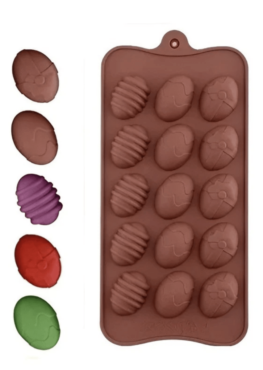 MOLDE DE SILICONA DE HUEVITOS - 1107514