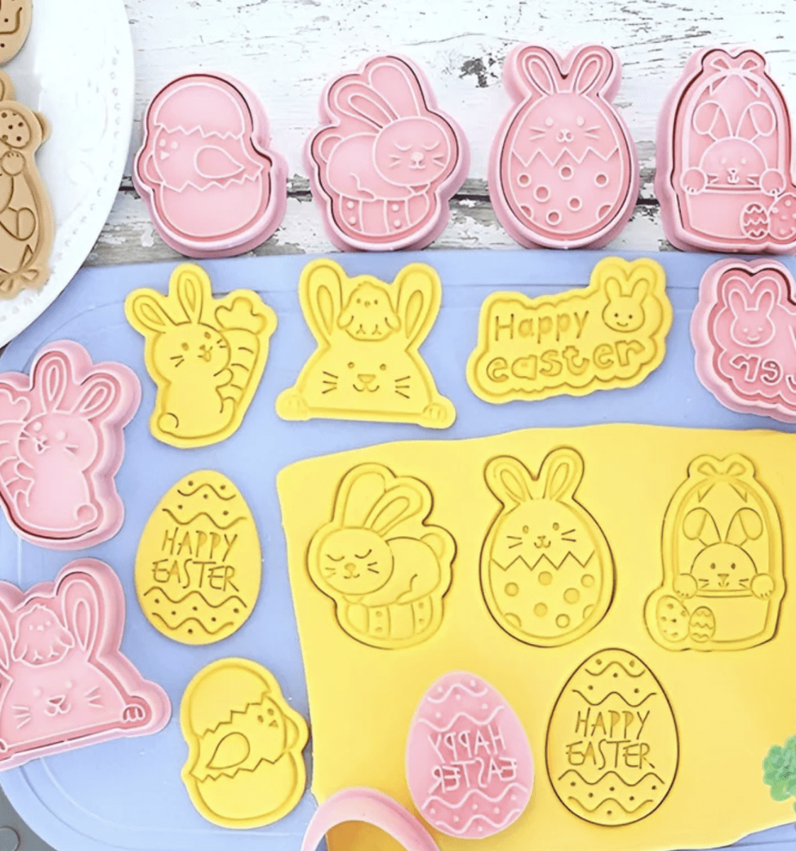 8 CORTADORES DE GALLETA PASCUA - 1111321