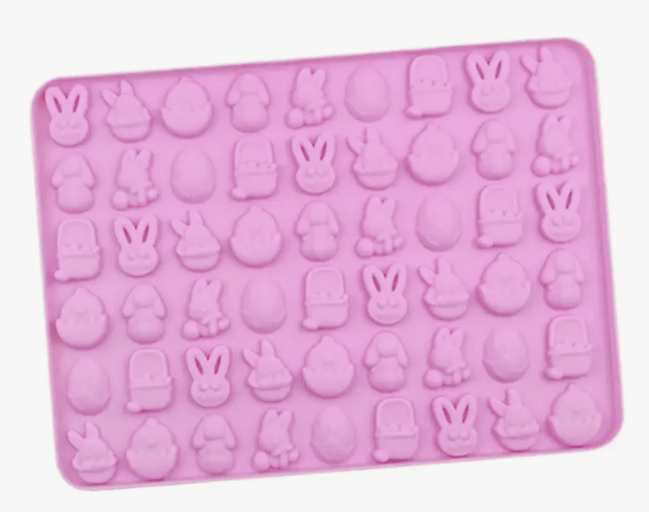 MOLDE DE SILICONA 58 FIGURAS - PASCUA1