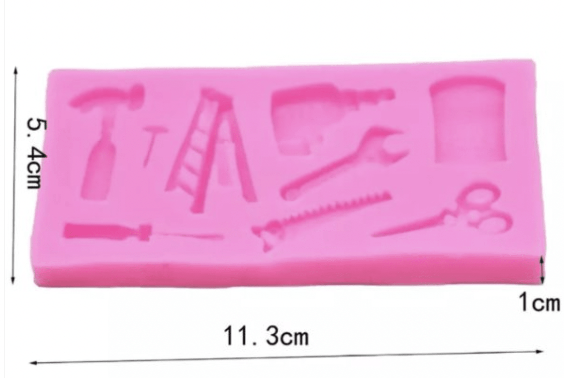 MOLDE DE FONDANT HERRAMIENTAS - 566212