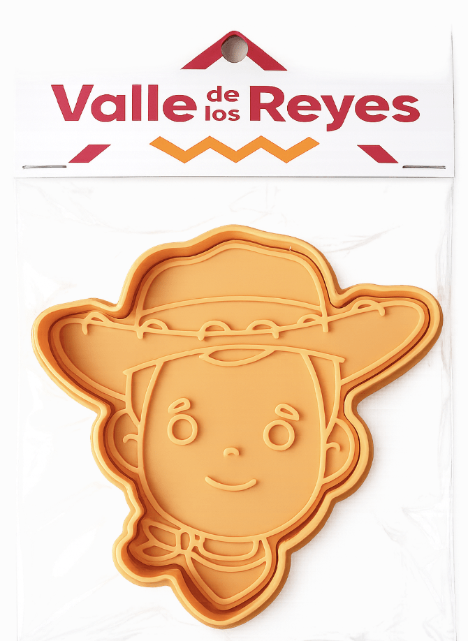 CORTADOR DE GALLETA 10 CM - WOODY Toy Story1
