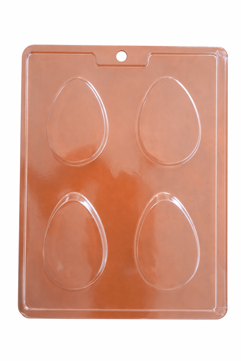 MOLDE HUEVO PLANO CHOC. 4 U CHICO1