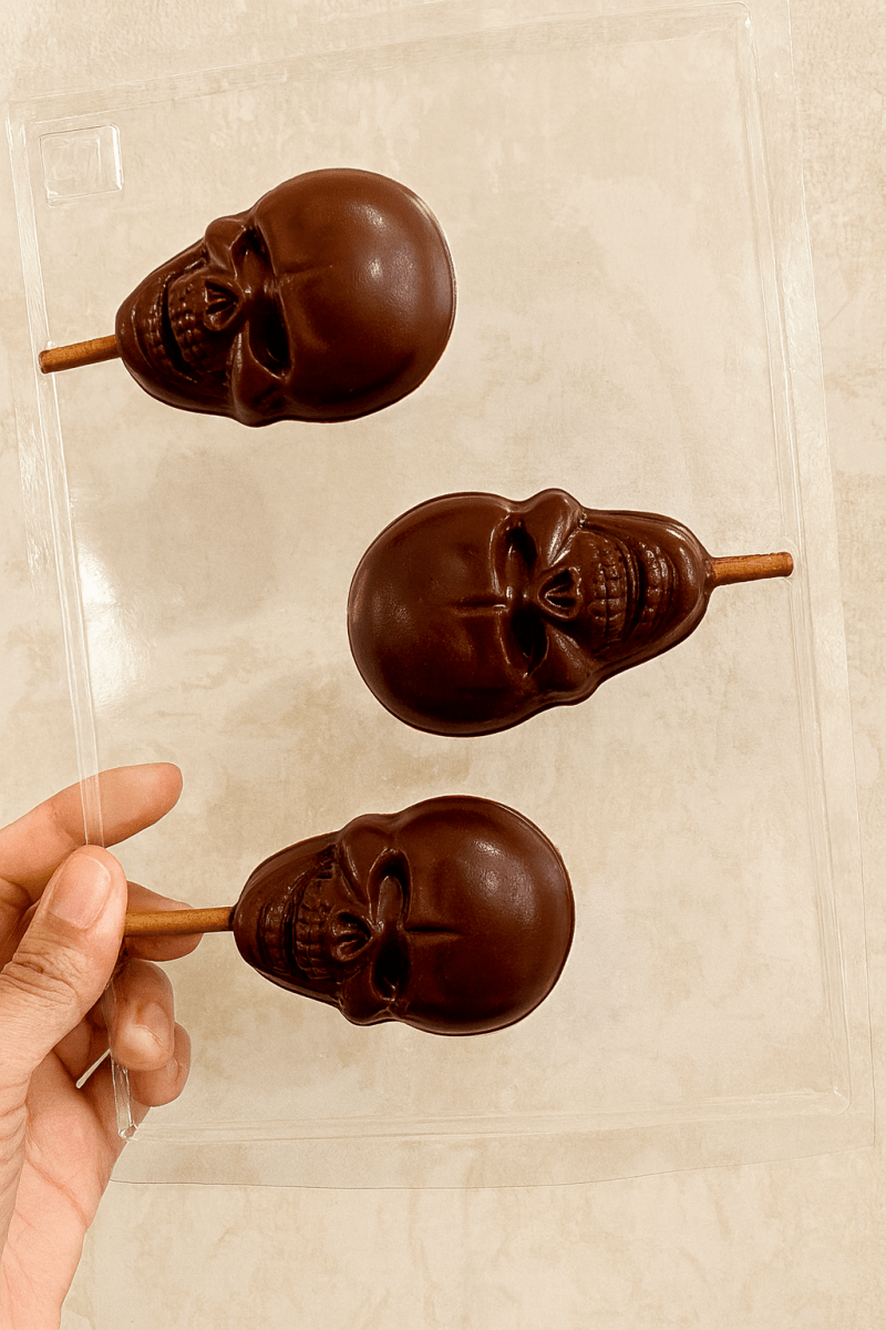 MOLDE SIMPLE PALETA CALAVERA HALLOWEEN1