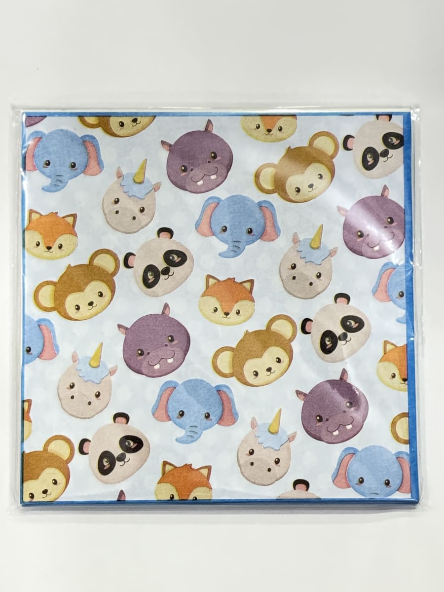 PAPEL ALFAJOR ANIMALES 100U1
