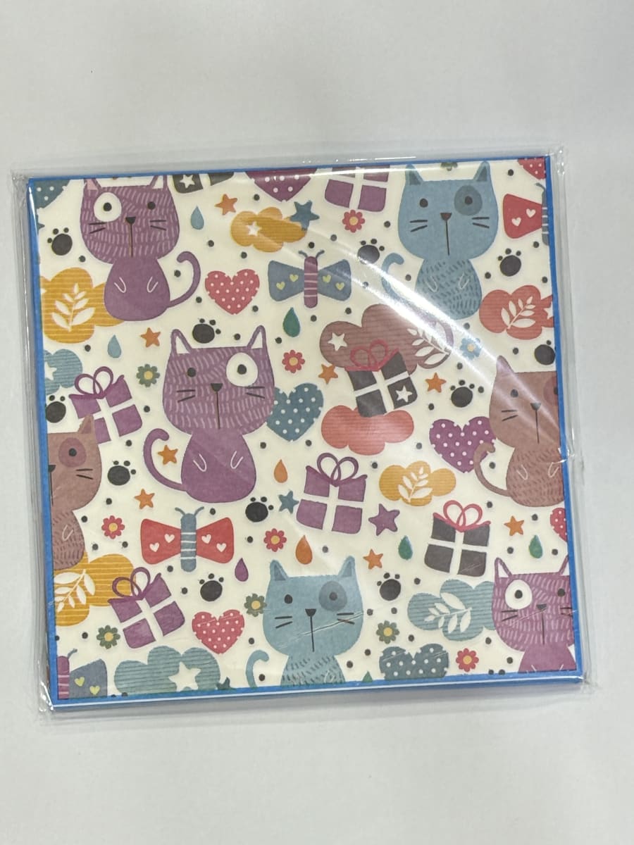 PAPEL ALFAJOR GATOS 100U1