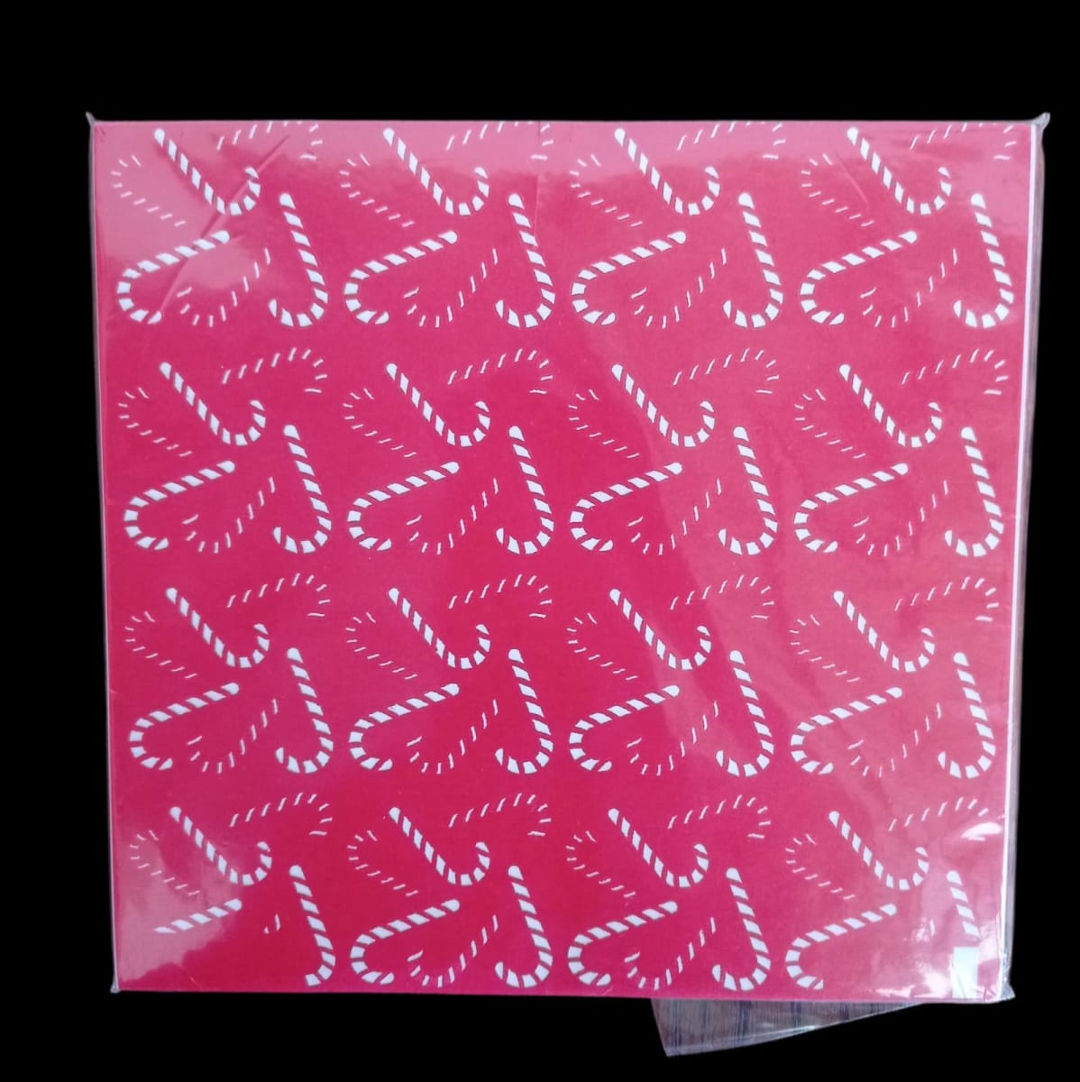 PAPEL ALFAJOR NAVIDAD BASTON 100U1