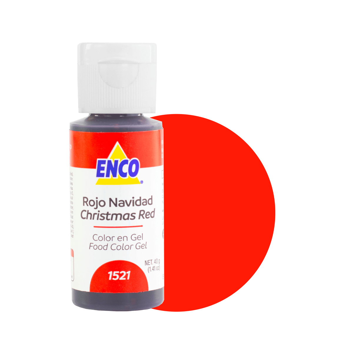COLOR ROJO NAVIDAD EN GEL 1521 / 40G1