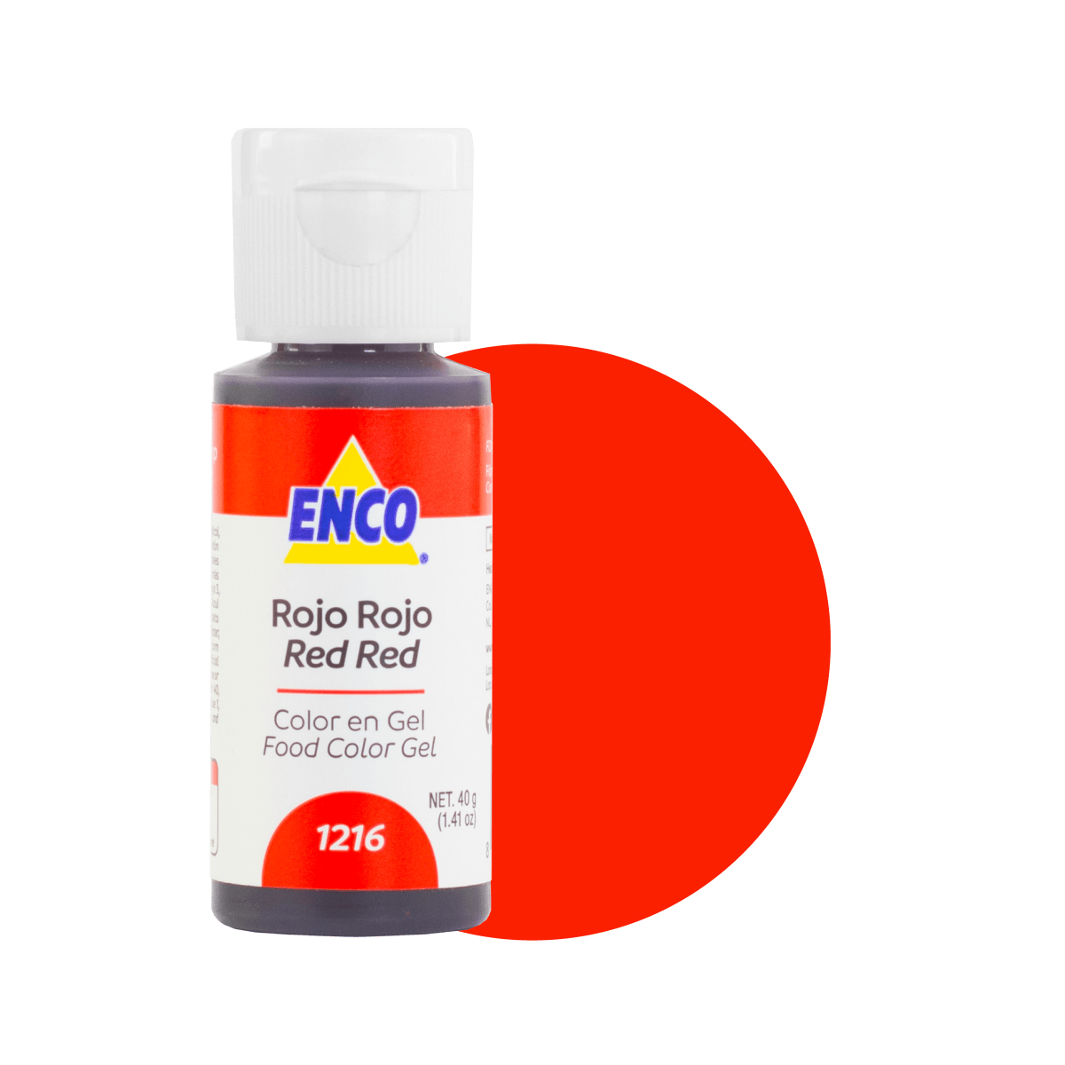 COLOR EN GEL ROJO ROJO 1216 (40G)1