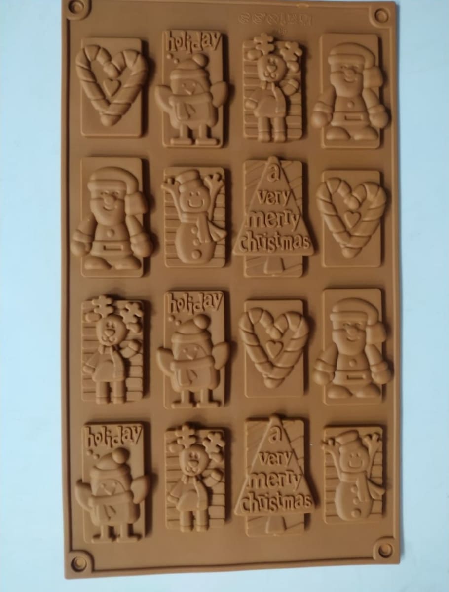 MOLDE DE SILICONA NAVIDAD 465371
