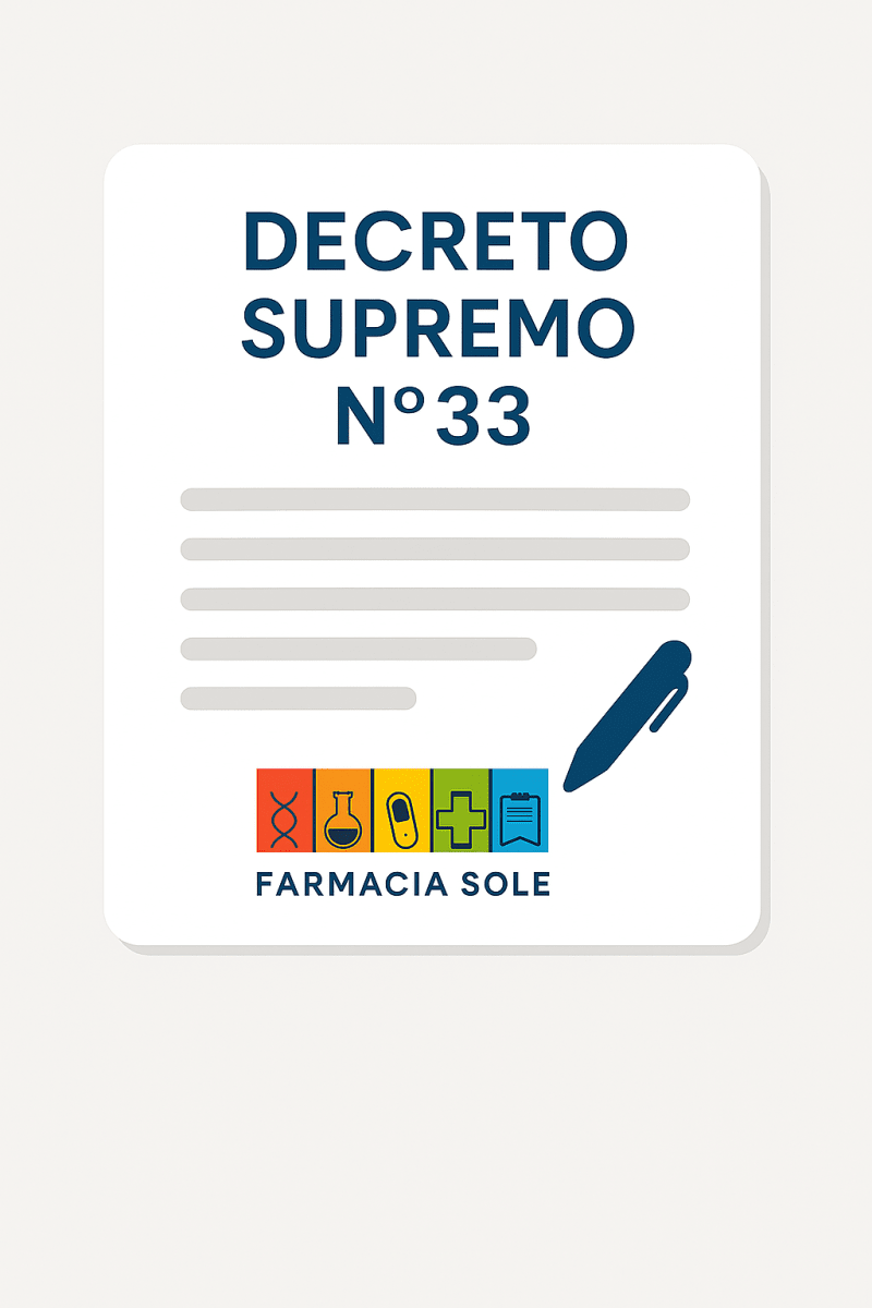 Decreto Supremo N°33 (MINSAL)