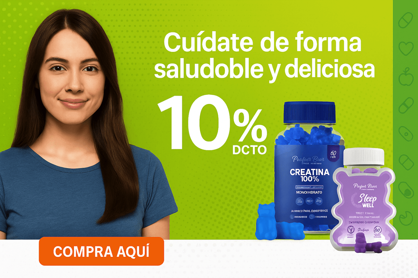 Gomitas - Cuidate de forma saludable y deliciosa