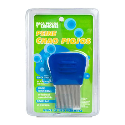 PEINE METÁLICO PEDICULOSIS X 1 UNIDAD1