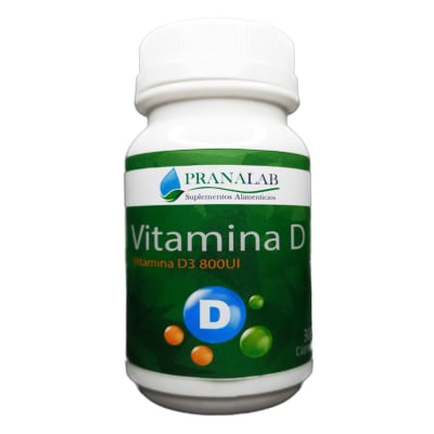 VITAMINA D 800 UNIDADES INTERNACIONALES X 30 CAPSULAS1