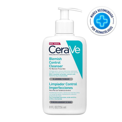CERAVE GEL LIMPIADOR CONTROL IMPERFECCIONES X 236 MILILITROS1