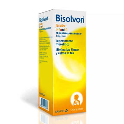 BISOLVON JARABE INFANTIL 4 MILIGRAMOS/5 MILILITROS X 120 MILILITROS1