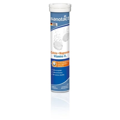CALCIO MAGNESIO VITAMINA D3 TABLETAS EFERVESCENTES X 15 UNIDADES1