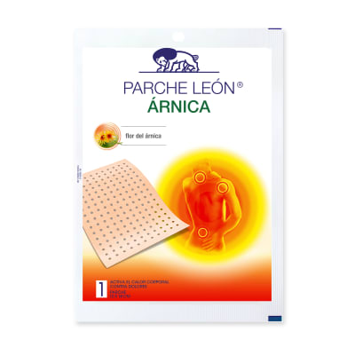 PARCHE LEON ARNICA X 1 UNIDAD1