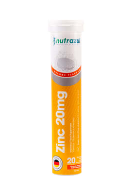 ZINC EFERVESCENTE 20 MILIGRAMOS X 20 TABLETAS1