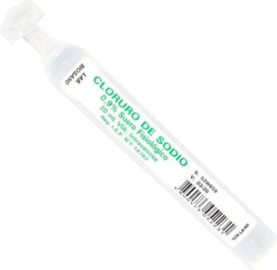 CLORURO DE SODIO 0,9% X 20 MILILITROS1