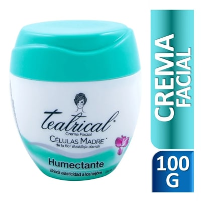 TEATRICAL CREMA FACIAL HUMECTANTE X 100 GRAMOS1